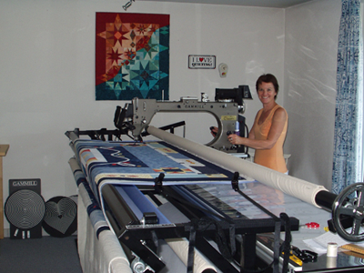 Ma machine pour quilter